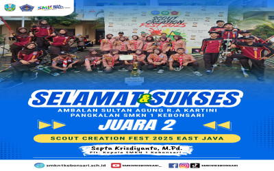 Prestasi Gemilang Pramuka SMK Negeri 1 Kebonsari