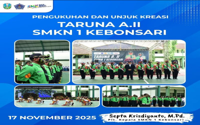 PENGUKUHAN DAN UNJUK KREASI TARUNA A.II