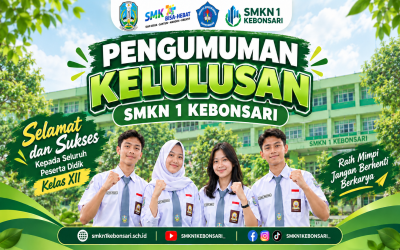 PENGUMUMAN KELULUSAN SMKN 1 KEBONSARI