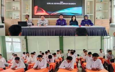 SMKN 1 Kebonsari Bekali Keterampilan Bahasa Jepang pada Siswa dan Alumni yang Siap Magang, Kerja Sama dengan LPK AL Gunnah