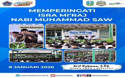 ISRA' MIRAJ SMKN 1 KEBONSARI
